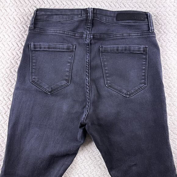 Cello Jeans Women’s Size 9 Skinny Ankle High Rise Jeggings Black Stretch - Picture 5 of 15